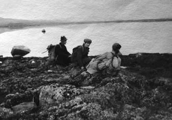  Lars Ødegård (grandfather) as mountain guide on hardangervidda. 