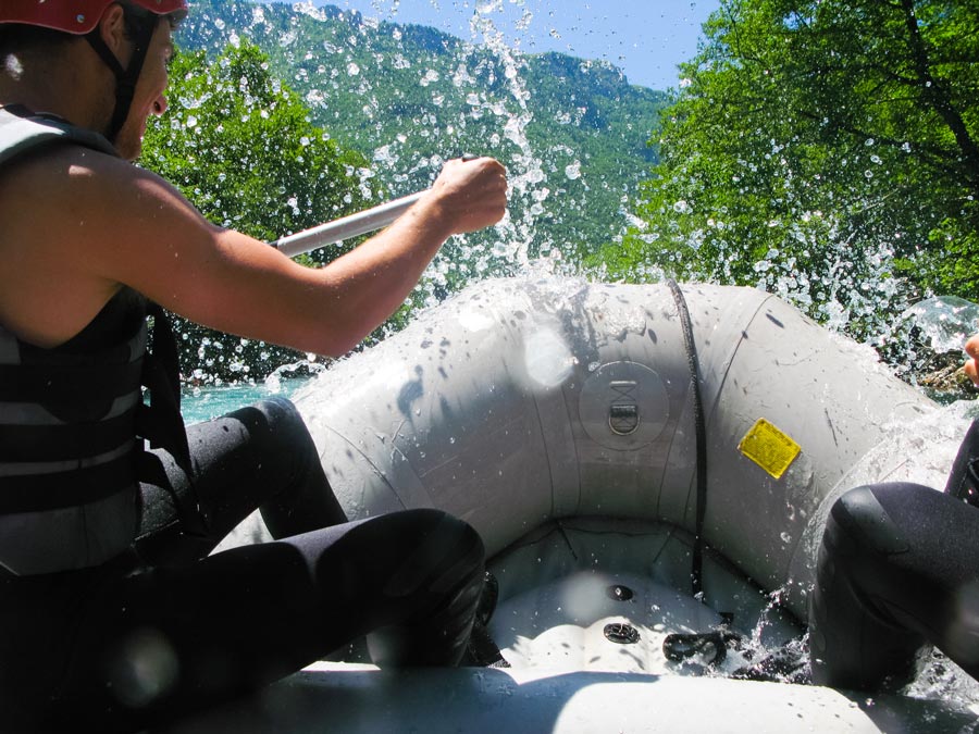 Rafting - wet, exciting and social.   Rafting - wet, exciting and social.