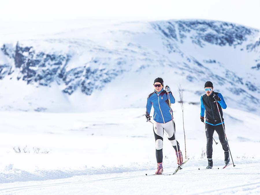 The cross-country track is in the immediate vicinity and easily leads you to the high mountains.   The cross-country track is in the immediate vicinity and easily leads you to the high mountains.