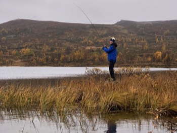  Budalsvatnet is full of fish.  